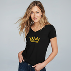 Crown Women's V-neck Tee