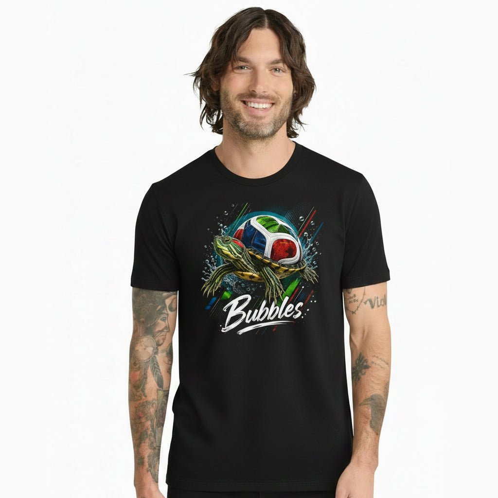 Bubbles FIFA Soccer Turtle Tee - UPON A TEE